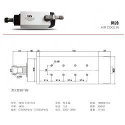 風(fēng)冷電主軸廠家直銷，價格優(yōu)惠，質(zhì)量有保障，選濟(jì)南星林