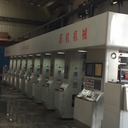 電腦凹印機瀝機機械供應，色數可定制，空氣能干燥