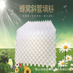 供應六角蜂窩斜管填料 自來水處理沉淀池斜管填料電廠污水廠