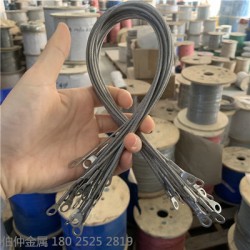 燈飾專用304不銹鋼鋼絲繩，吊燈繩，鋼絲繩鎖具，包膠鋼絲繩
