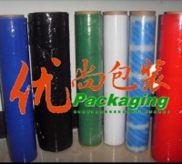 廠家直銷彩色纏繞膜，pe包裝膜供應